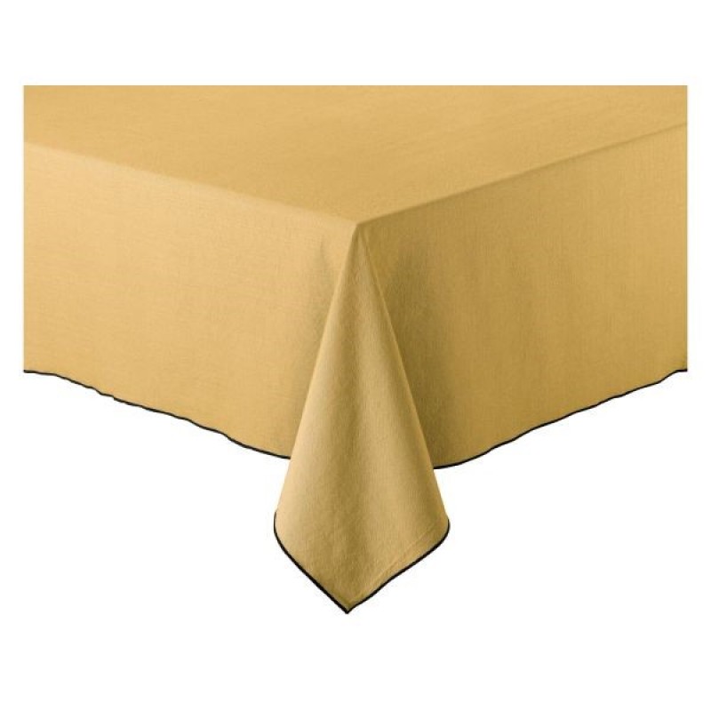 TABLECLOTH KES RECYCLE COTTON YELLOW